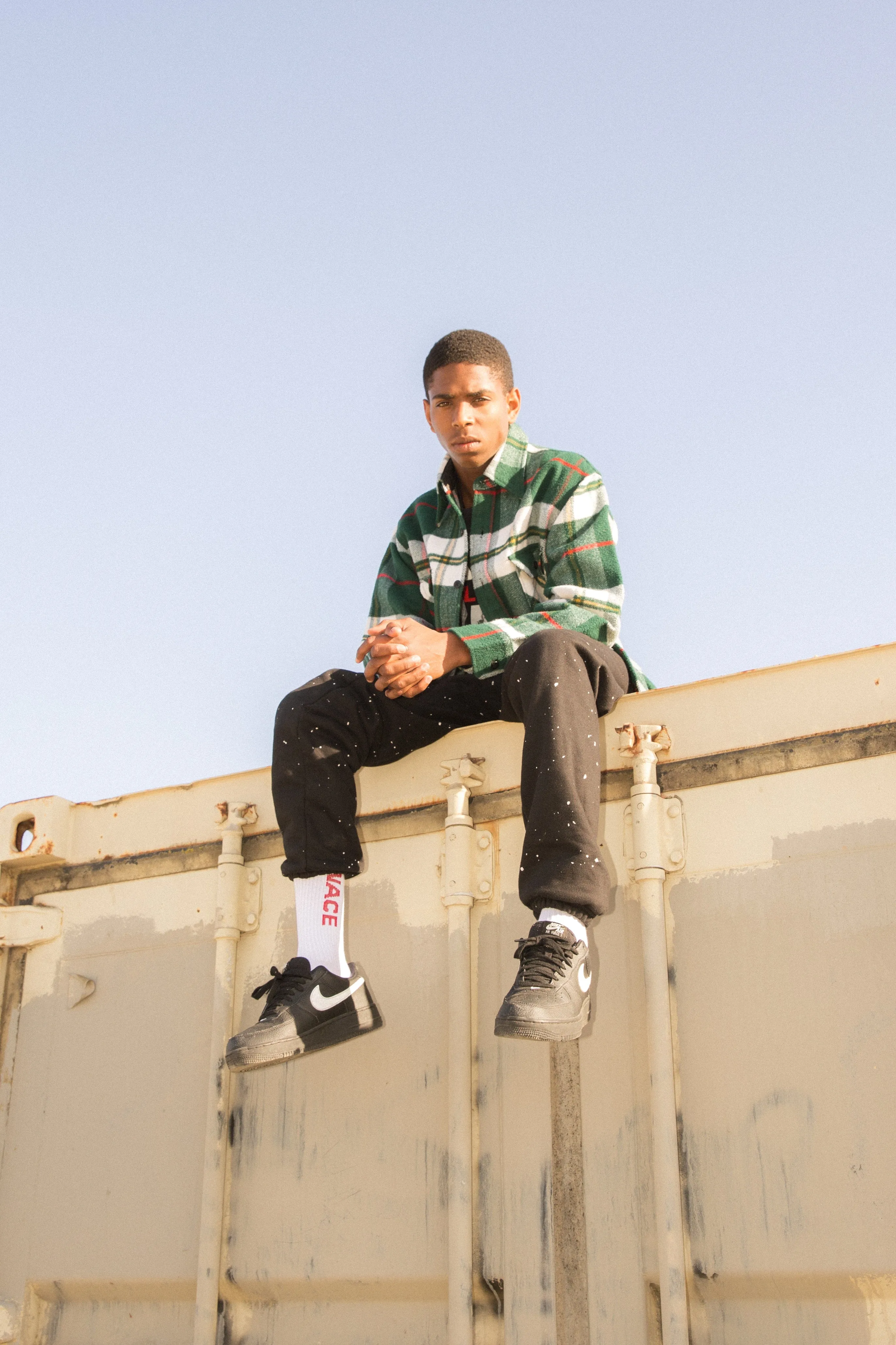 VERTICAL LOGO SOCKS (4 PACK) sold by Menace product image thumbnail 4