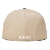 TEAM LOGO STEEL-PLATED BRIM FITTED CAP sold by Menace