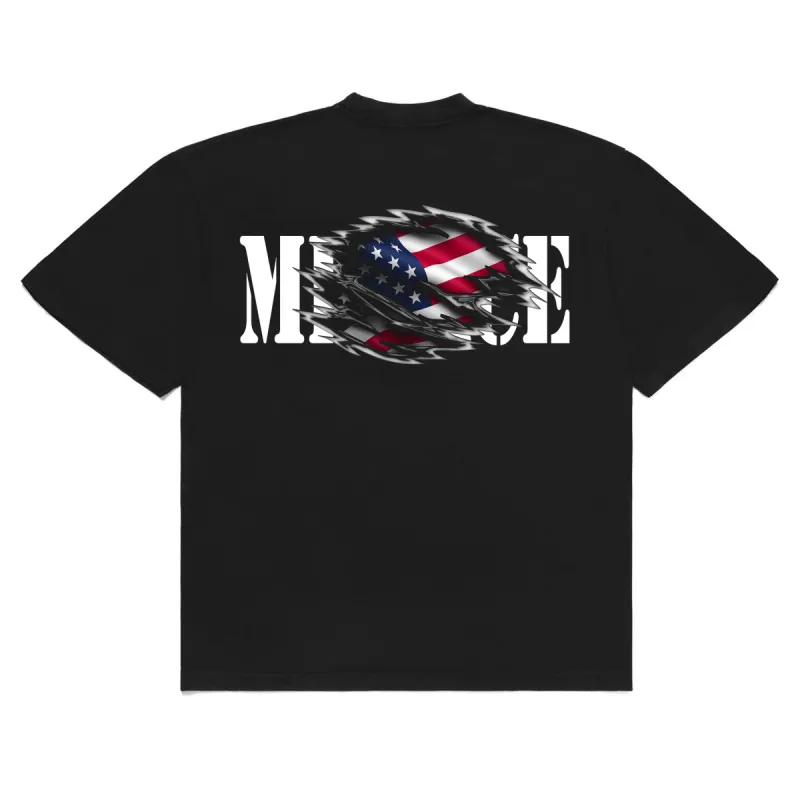 USA LOGO T-SHIRT sold by Menace