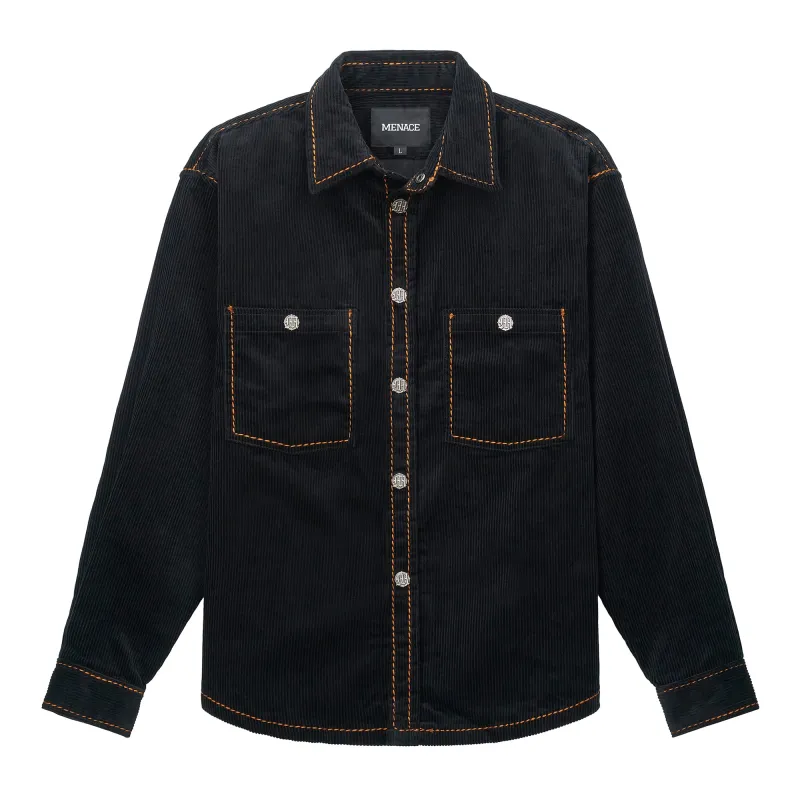CORDUROY BUTTON-UP SHIRT made by Menace