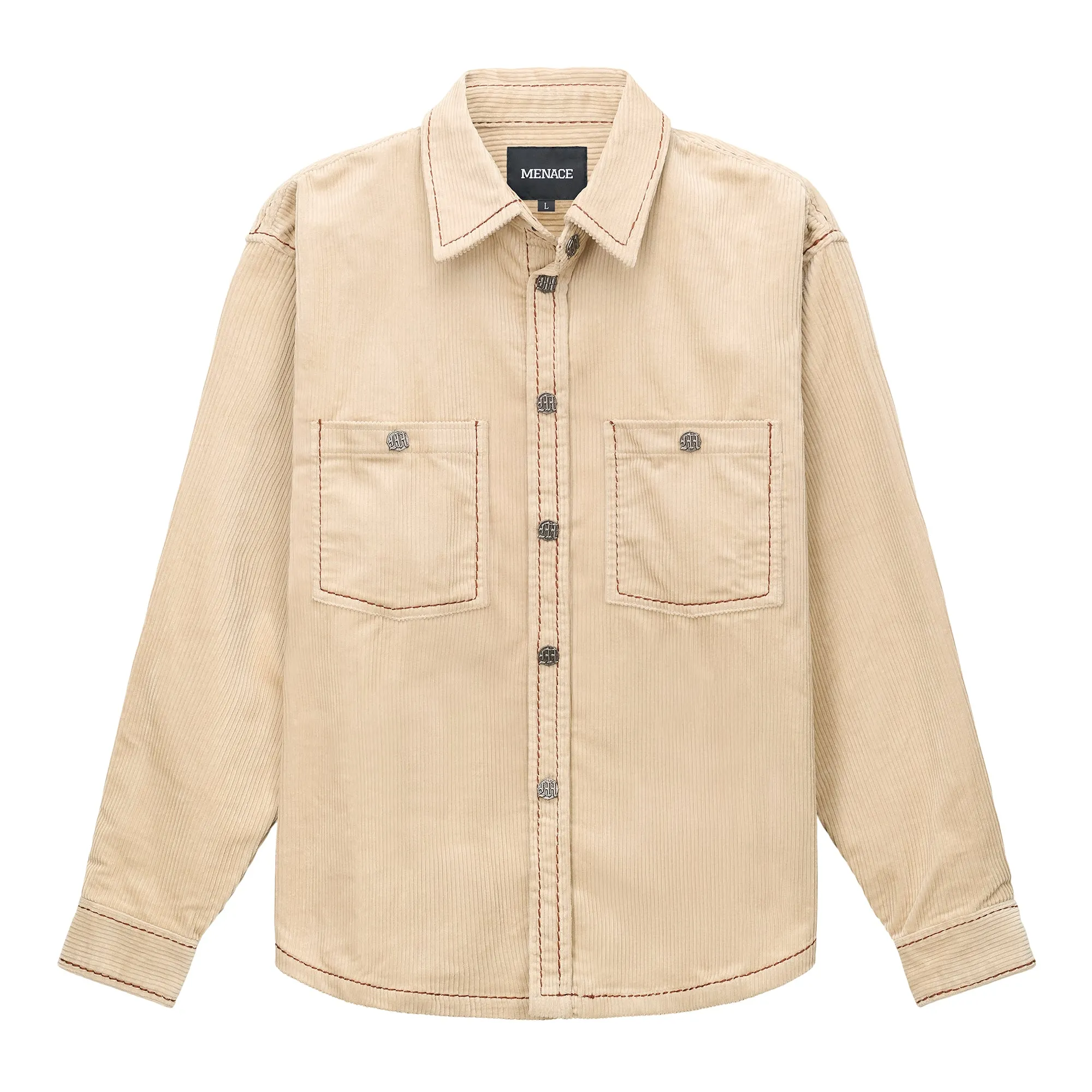 CORDUROY BUTTON-UP SHIRT sold by Menace