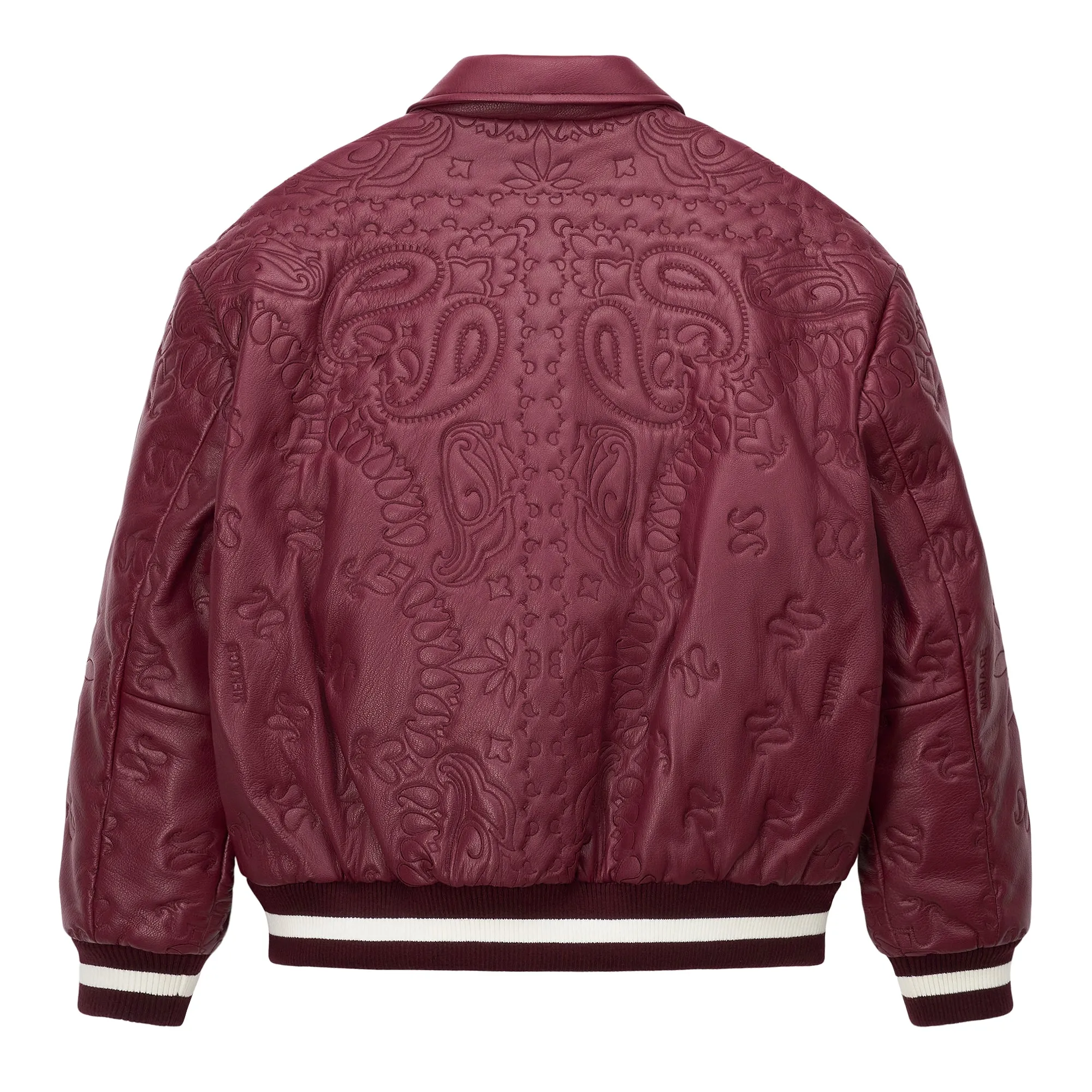 GENUINE LAMBSKIN LEATHER PAISLEY JACKET sold by Menace product image thumbnail 2
