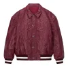 GENUINE LAMBSKIN LEATHER PAISLEY JACKET sold by Menace