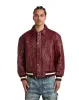 GENUINE LAMBSKIN LEATHER PAISLEY JACKET sold by Menace
