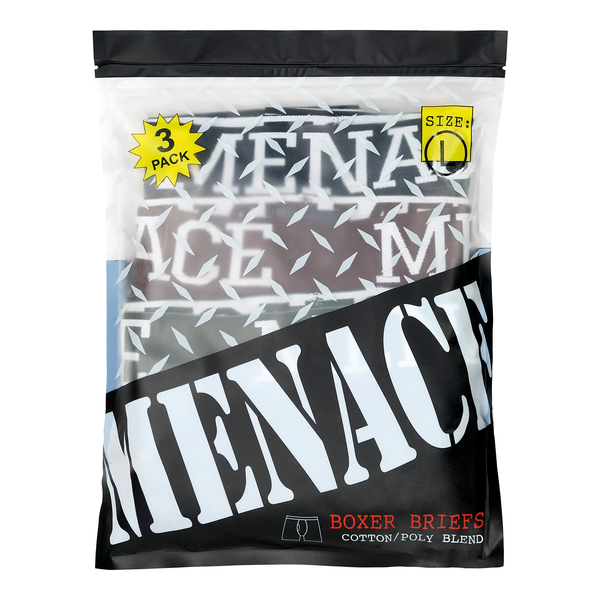 MENACE BOXER BRIEFS (3 PACK) sold by Menace product image thumbnail 2