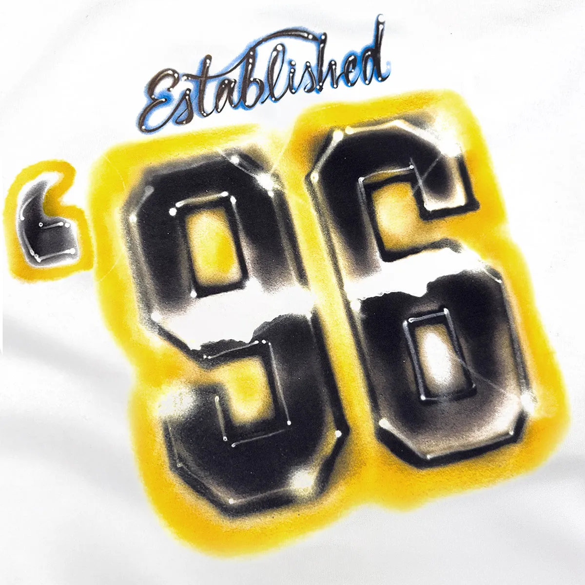 LA GALAXY AIRBRUSH '96 T-SHIRT sold by Menace product image thumbnail 5