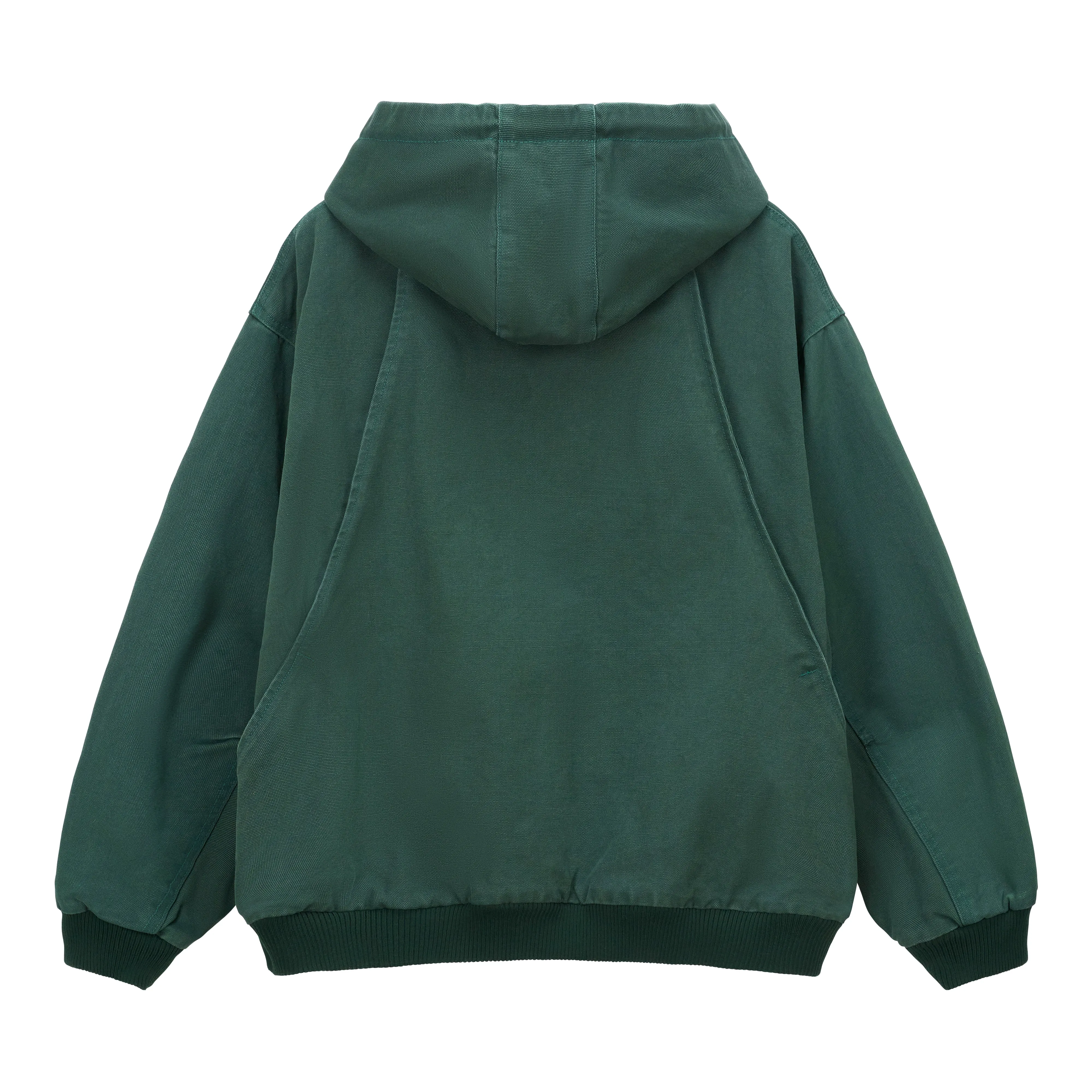 STEEL EMBOSSED CANVAS HOODED JACKET sold by Menace product image thumbnail 2