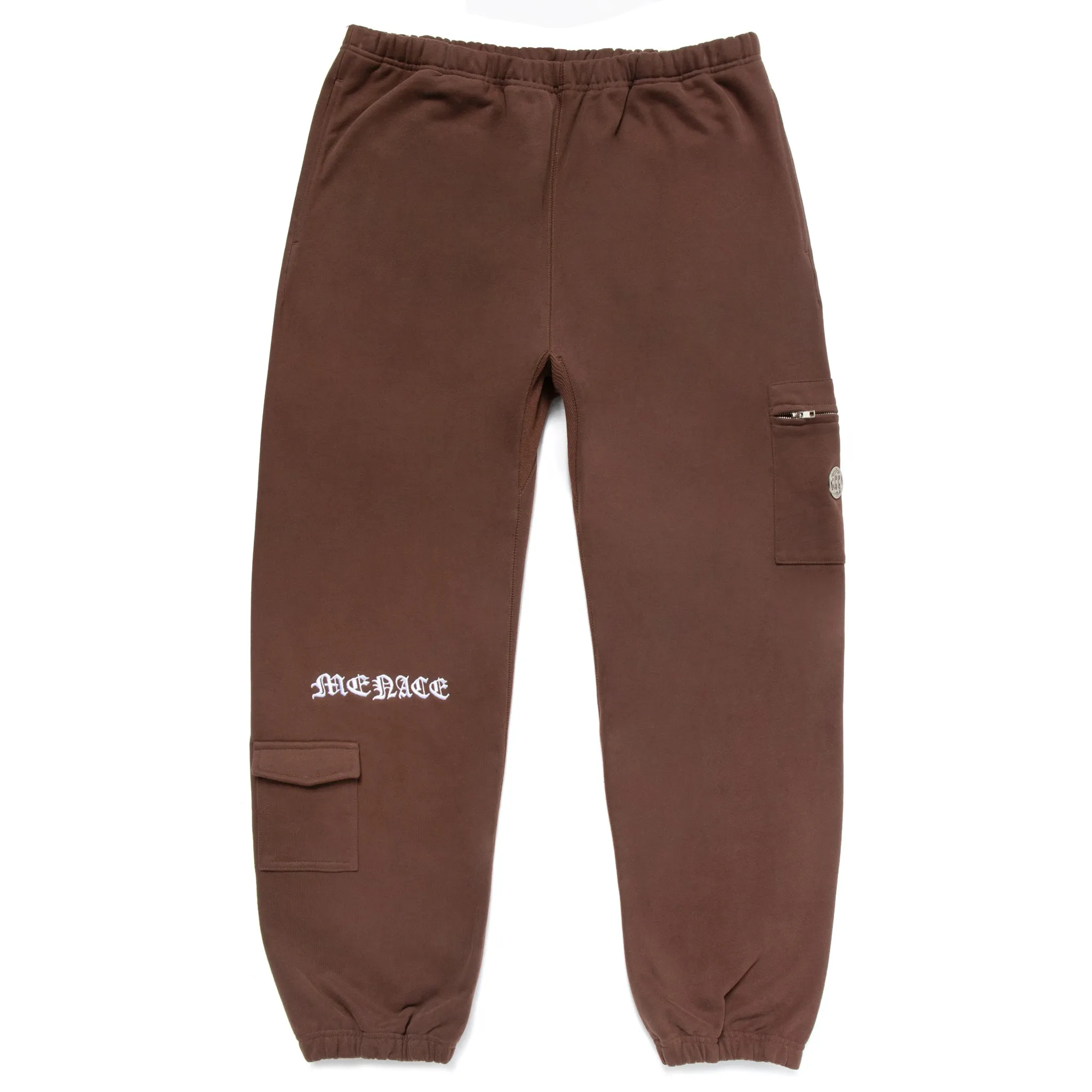 EMBOSSED CARGO SWEATPANTS sold by Menace