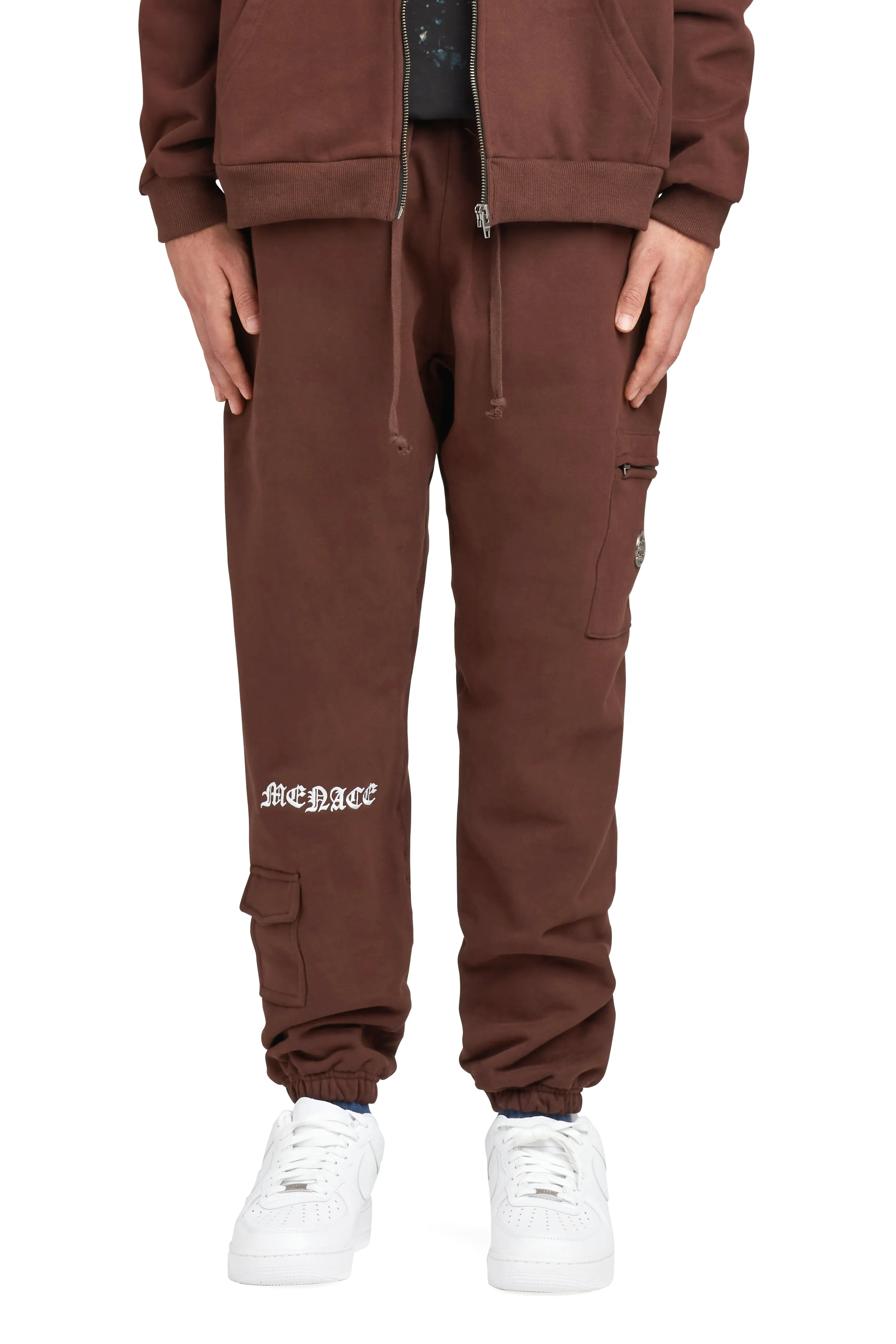EMBOSSED CARGO SWEATPANTS sold by Menace product image thumbnail 5