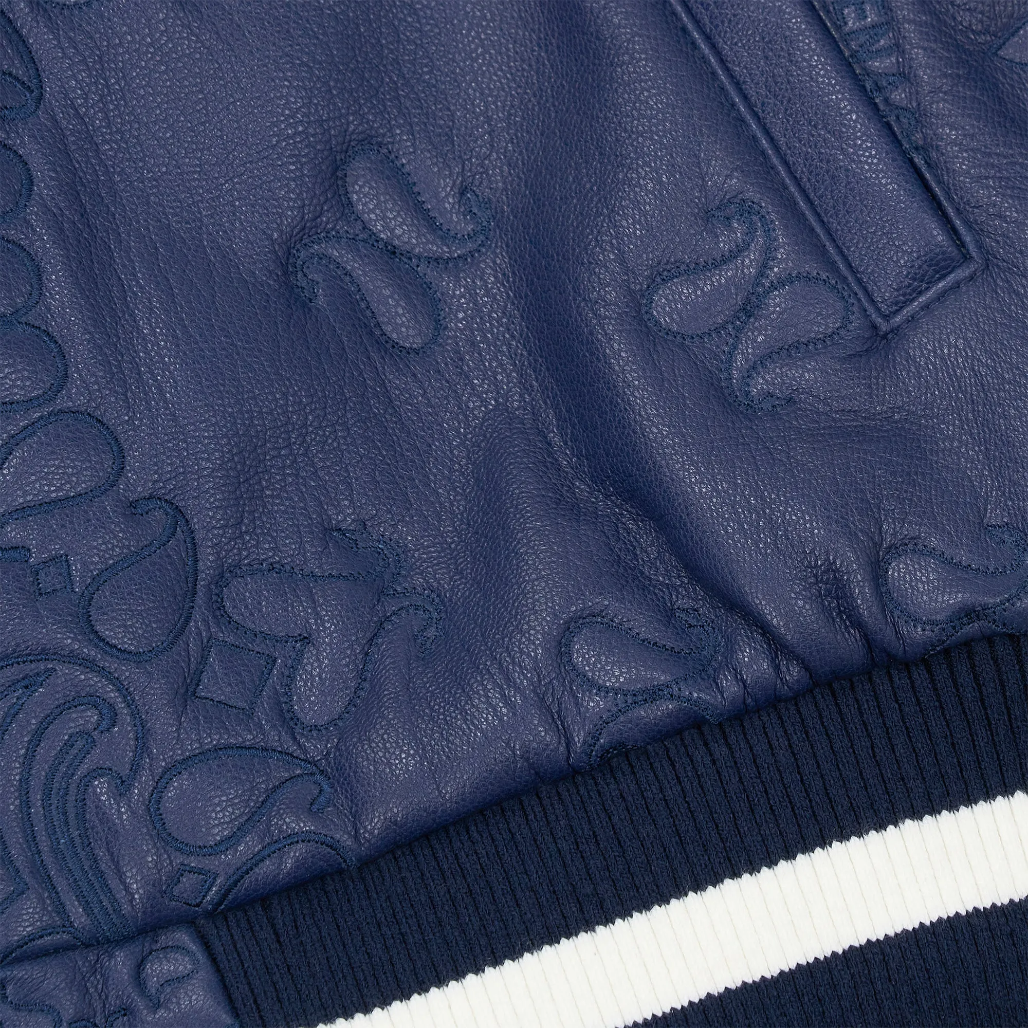 GENUINE LAMBSKIN LEATHER PAISLEY JACKET sold by Menace product image thumbnail 4