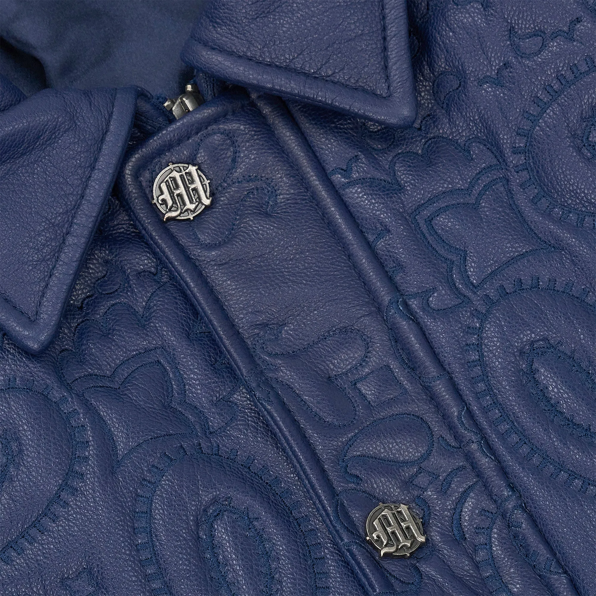 GENUINE LAMBSKIN LEATHER PAISLEY JACKET sold by Menace product image thumbnail 3