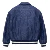 GENUINE LAMBSKIN LEATHER PAISLEY JACKET sold by Menace