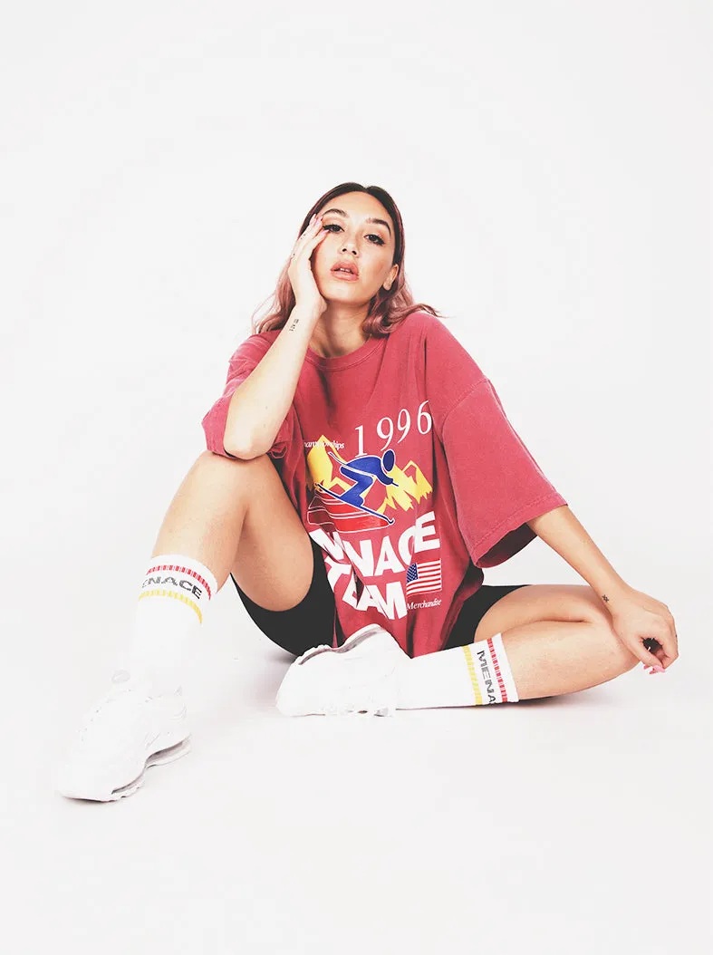 STRIPED SOCKS (4 PACK) sold by Menace product image thumbnail 3