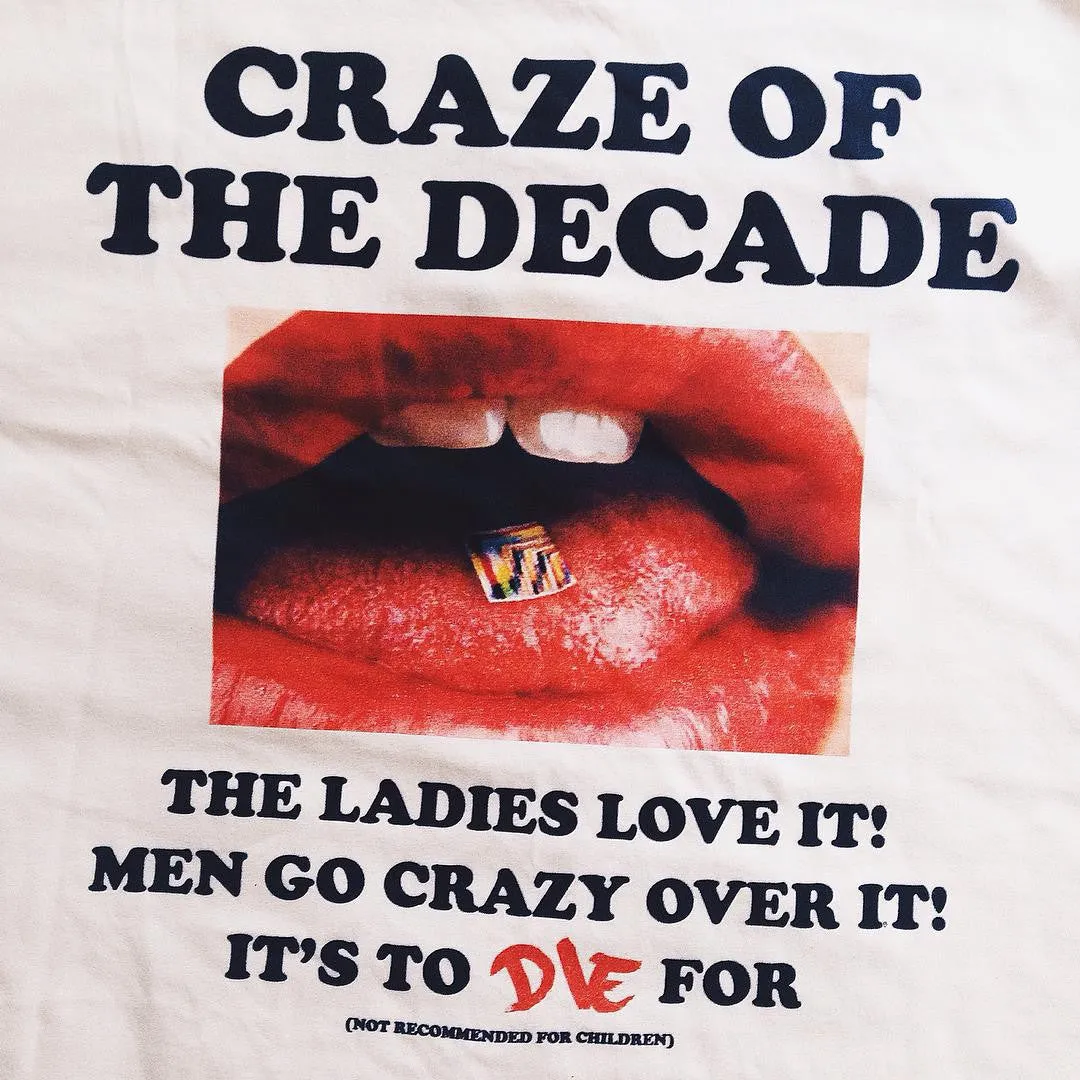 CRAZE OF THE DECADE T-SHIRT sold by Menace product image thumbnail 3