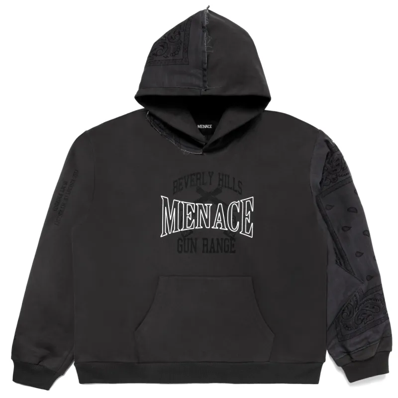 BEVERLY HILLS GUN RANGE HOODIE (BANDANA EDITION) sold by Menace