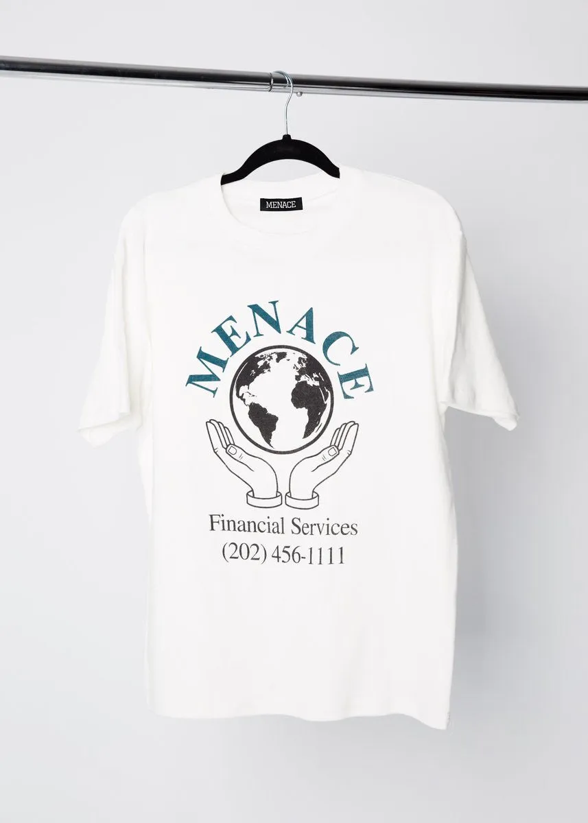 FINANCIAL SERVICES T-SHIRT sold by Menace product image thumbnail 3