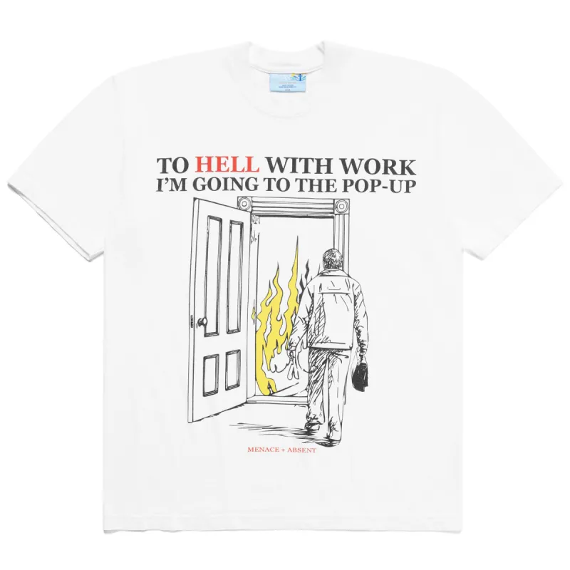 MENACE x ABSENT POP-UP T-SHIRT sold by Menace