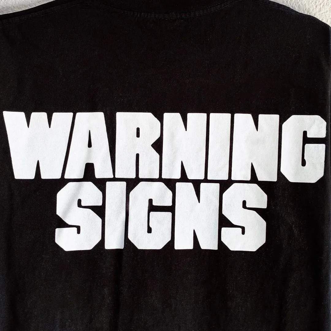 WARNING SIGNS T-SHIRT sold by Menace product image thumbnail 4