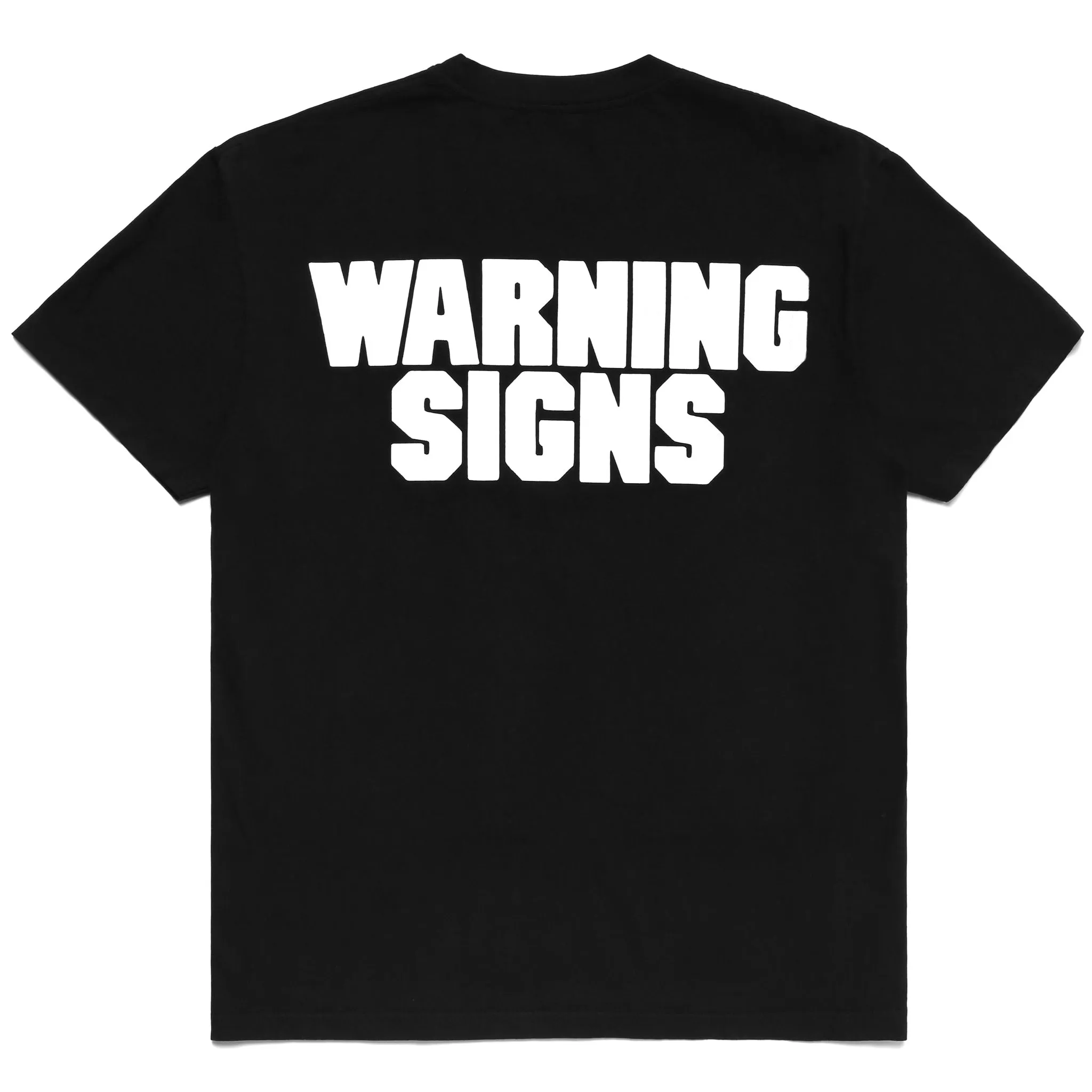 WARNING SIGNS T-SHIRT sold by Menace product image thumbnail 2
