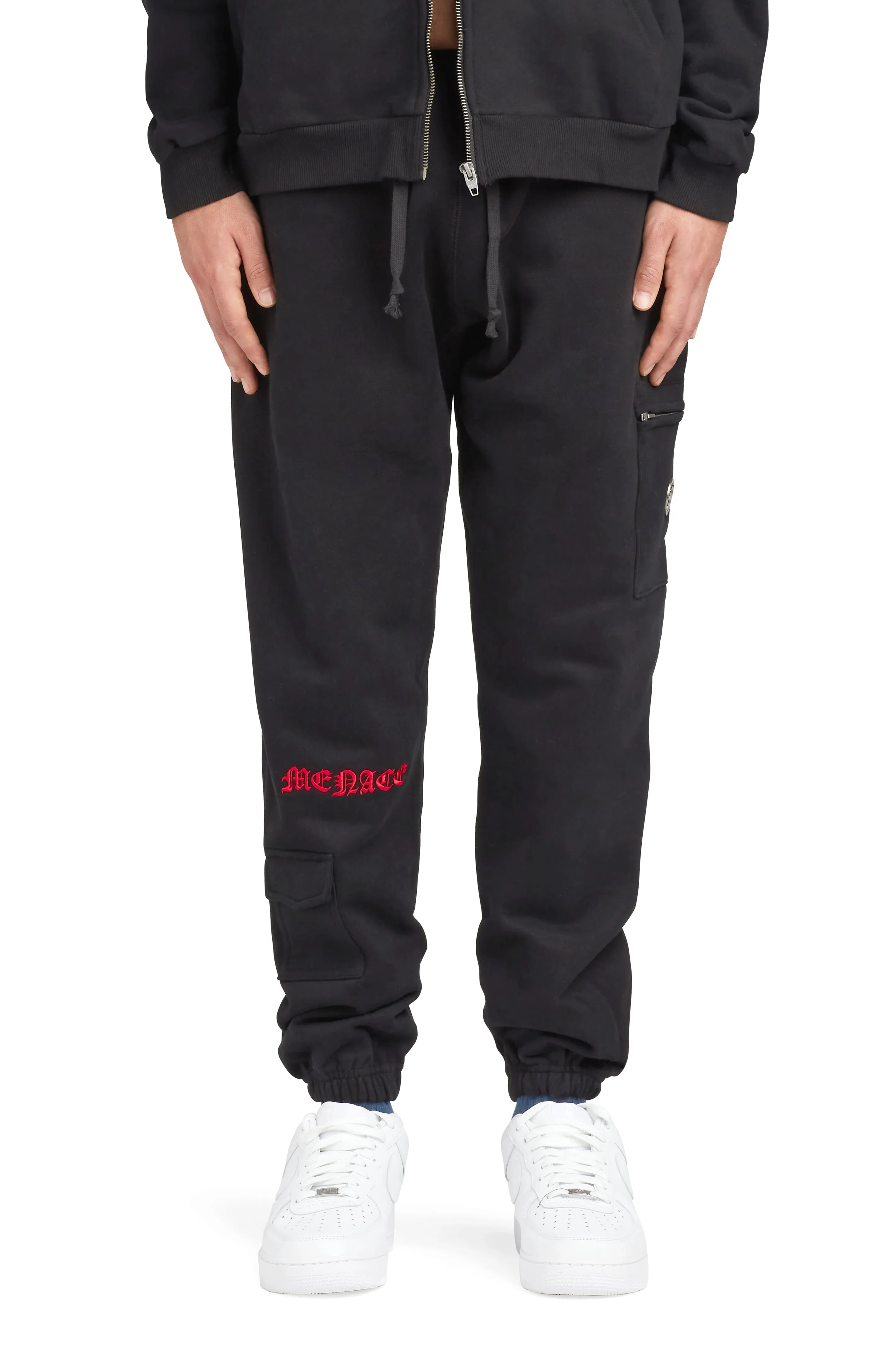 EMBOSSED CARGO SWEATPANTS sold by Menace product image thumbnail 5