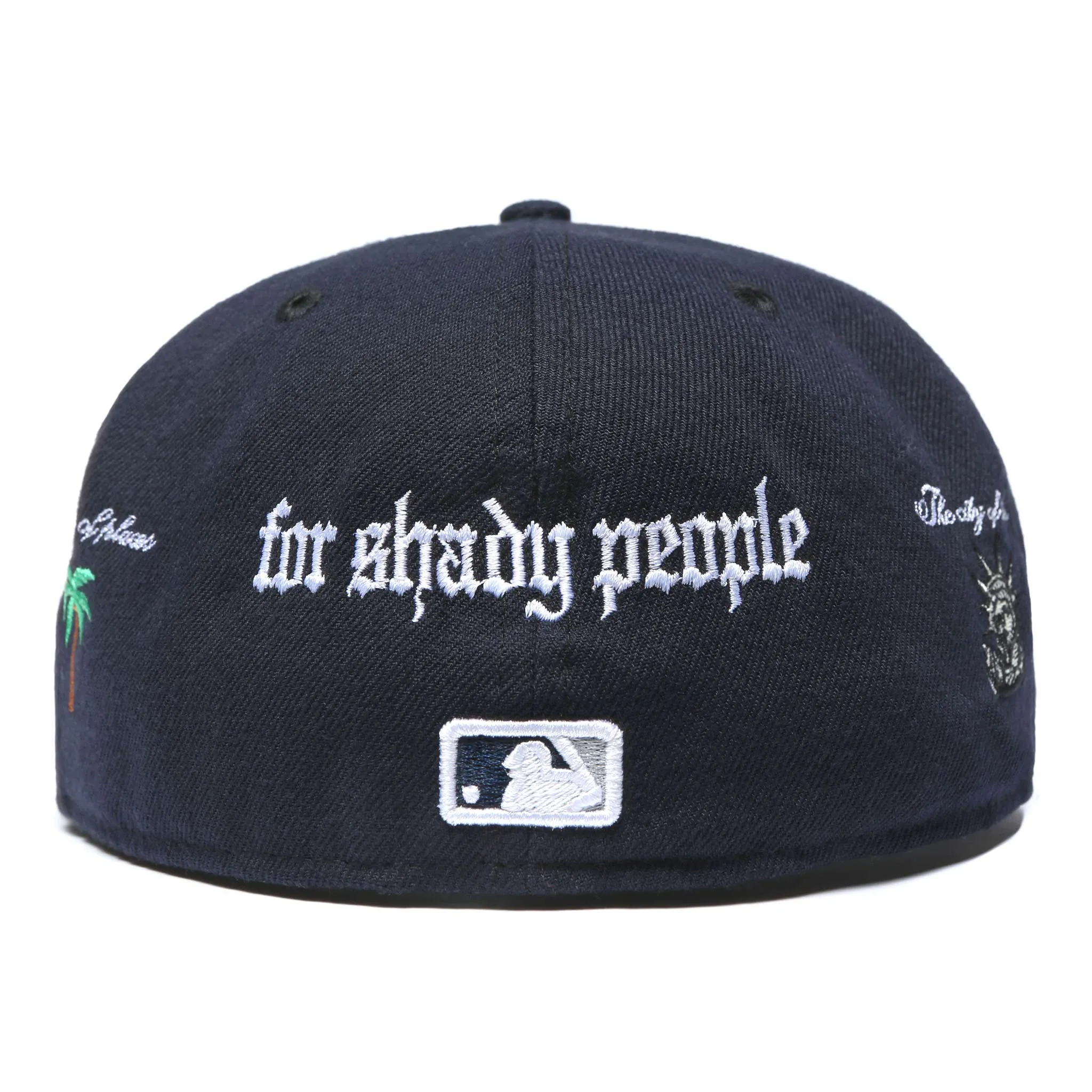 A SUNNY PLACE FOR SHADY PEOPLE FITTED CAP | Parallel