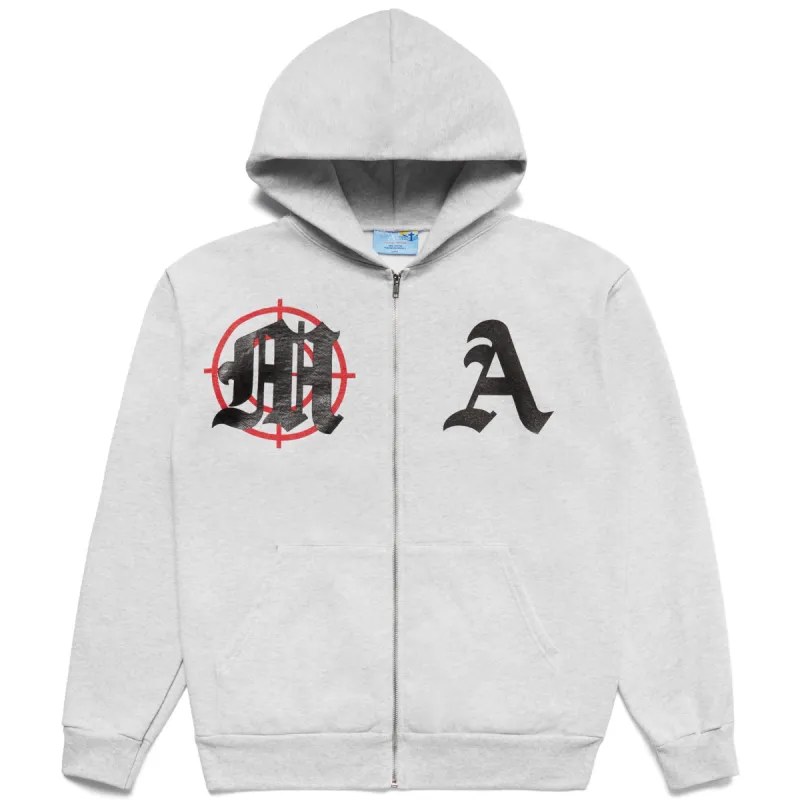TARGET PRACTICE ZIP-UP HOODIE sold by Menace