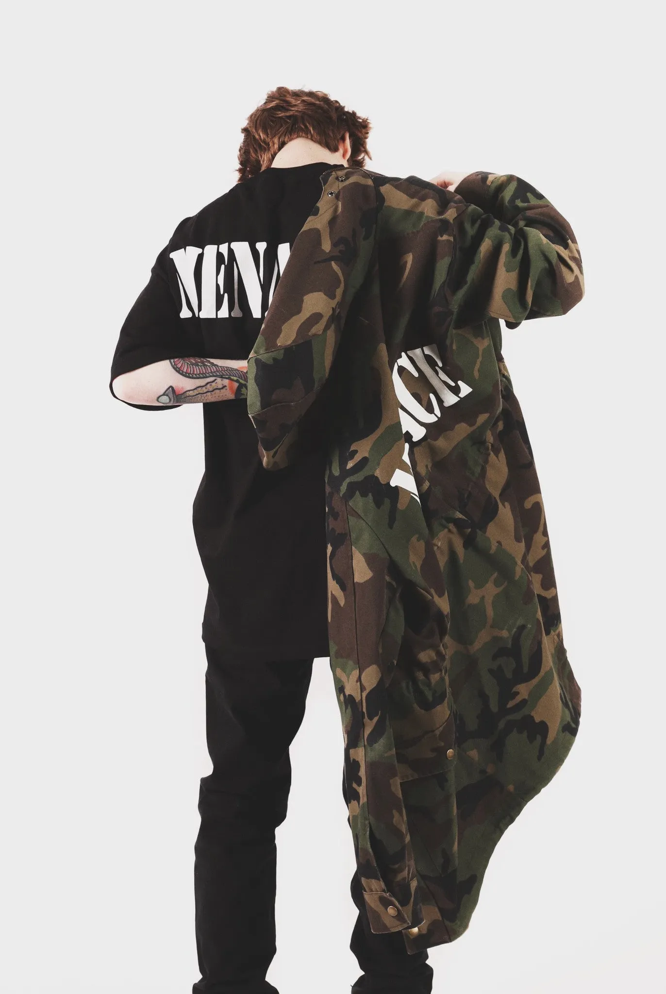 WOODLAND CAMO PARKA sold by Menace product image thumbnail 3