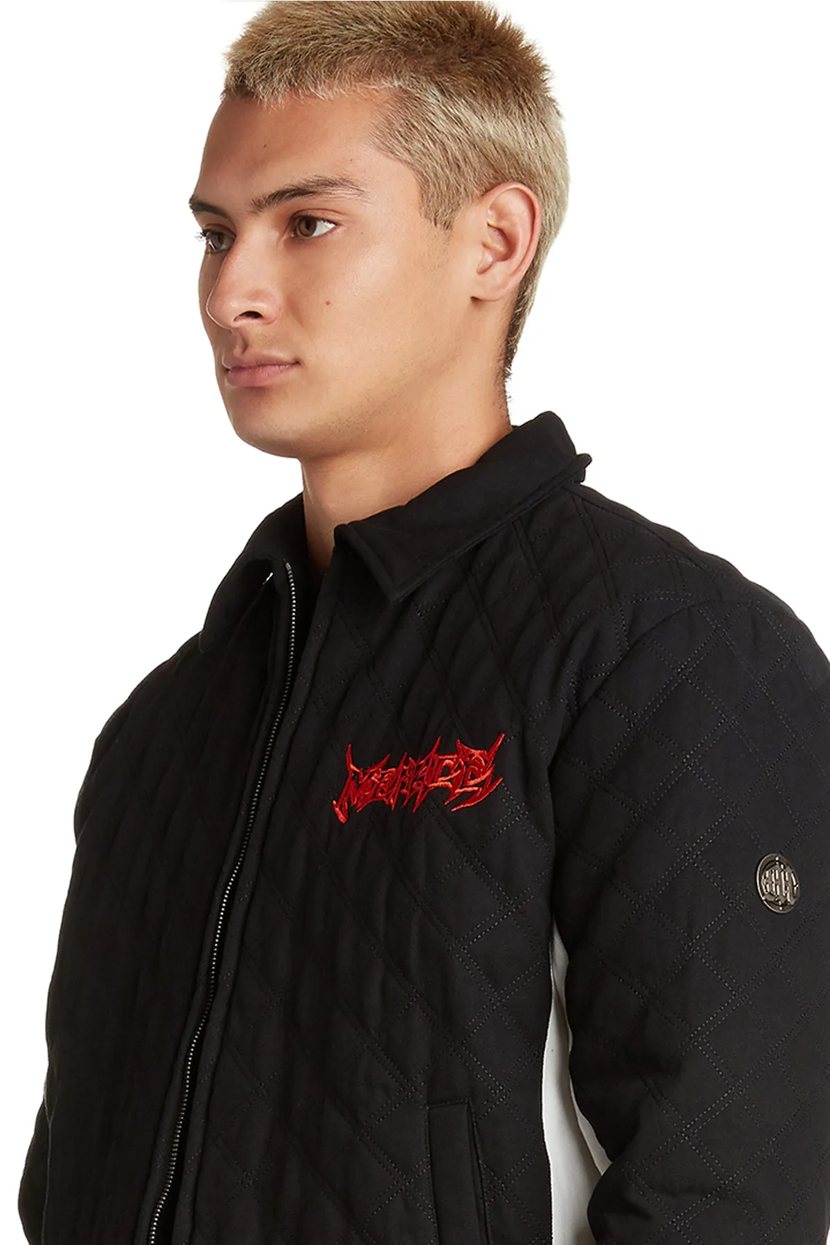 MENACE FOREVER QUILTED TWO-TONE WORK JACKET sold by Menace product image thumbnail 5