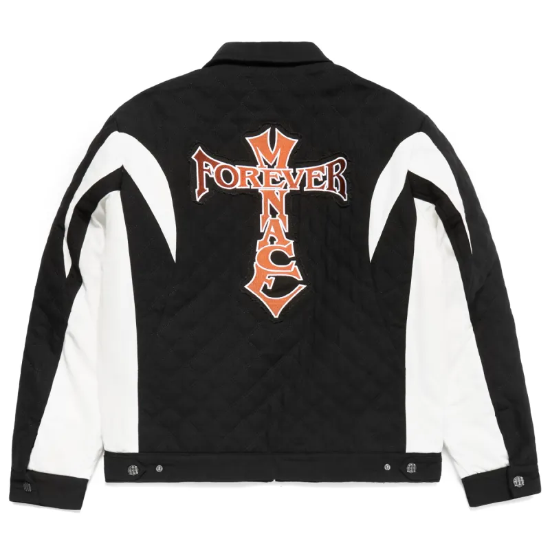 MENACE FOREVER QUILTED TWO-TONE WORK JACKET sold by Menace