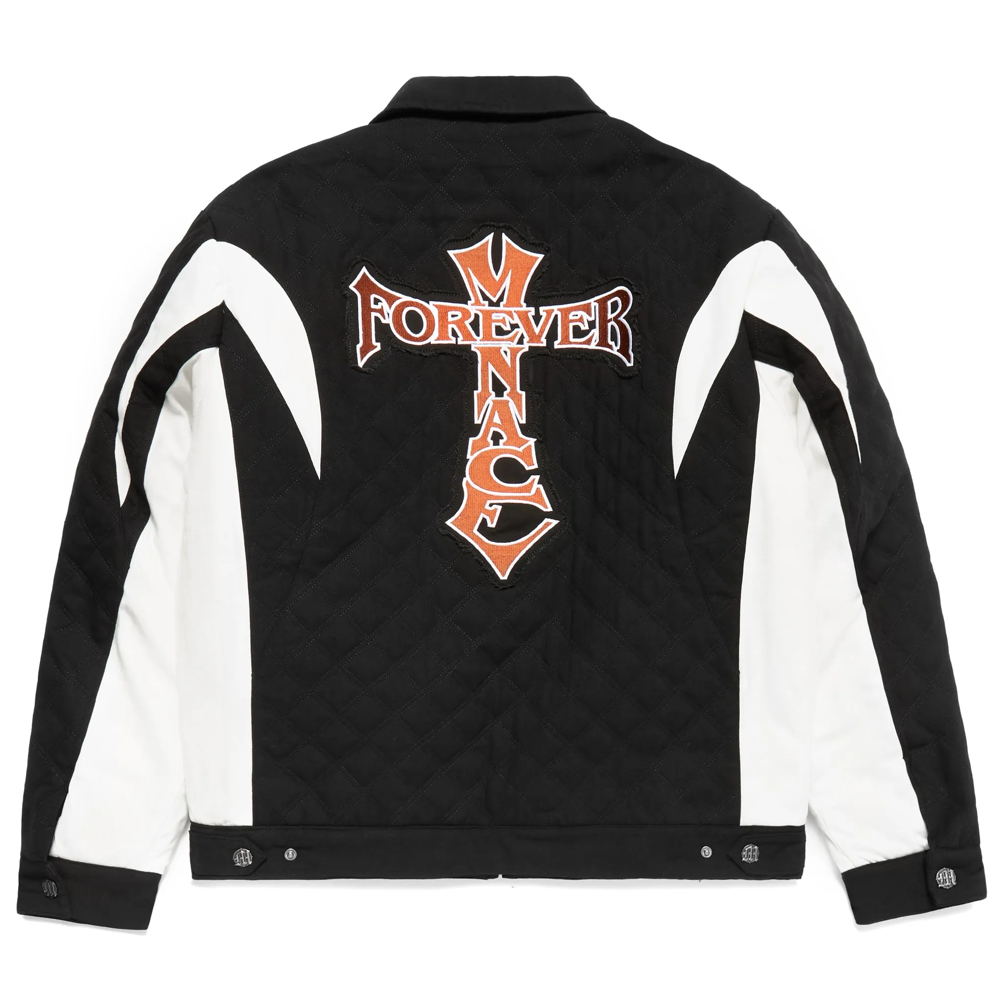 MENACE FOREVER QUILTED TWO-TONE WORK JACKET sold by Menace