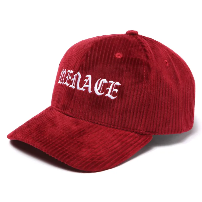 NO ONE IN THE WORLD OWES YOU SHIT CORDUROY LOGO CAP sold by Menace