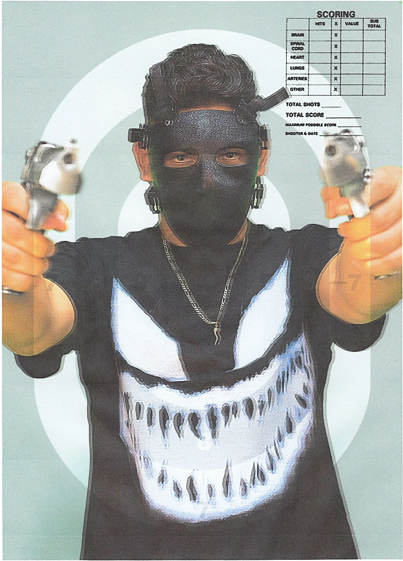 INNER DEMONS T-SHIRT sold by Menace product image thumbnail 3