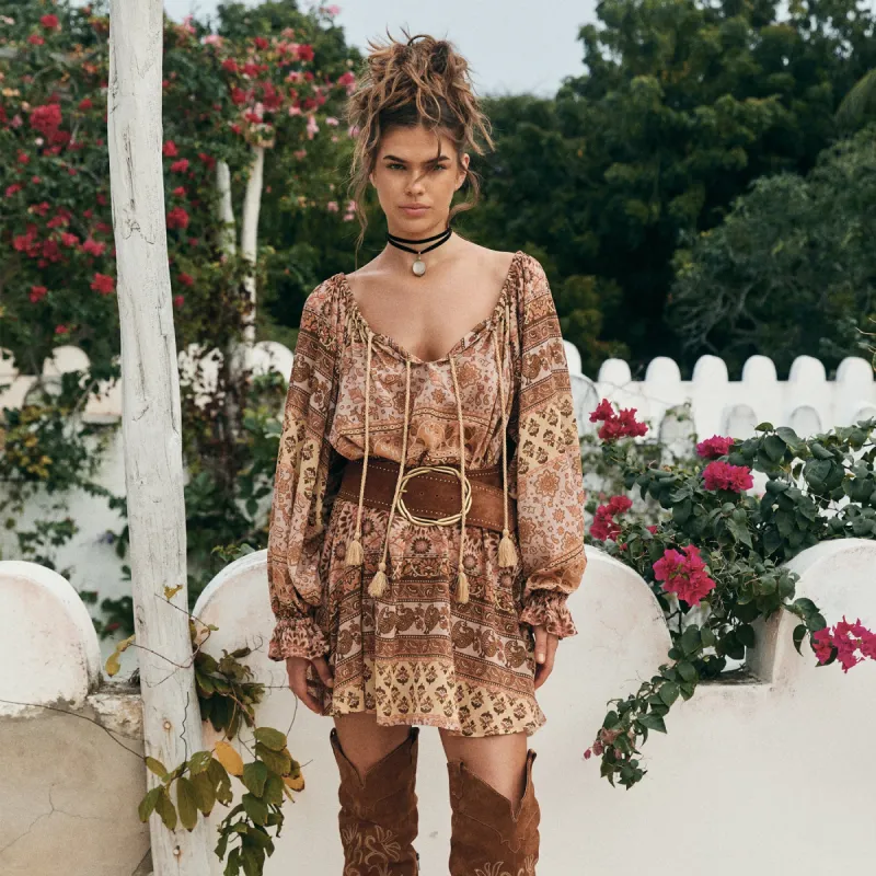 Lovers Beach Tunic Dress sold by Spell