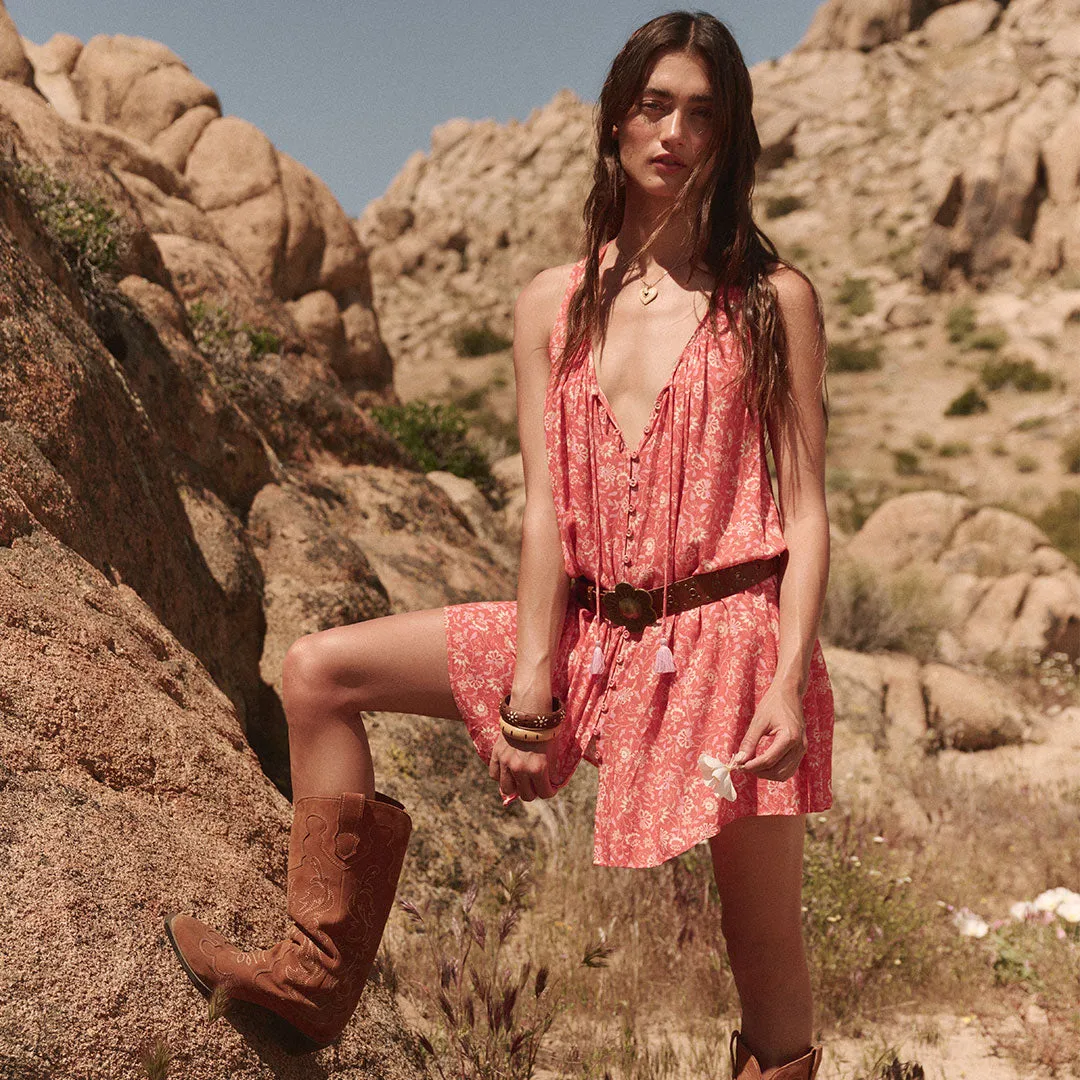 Sunshine Bandit Mini Dress sold by Spell