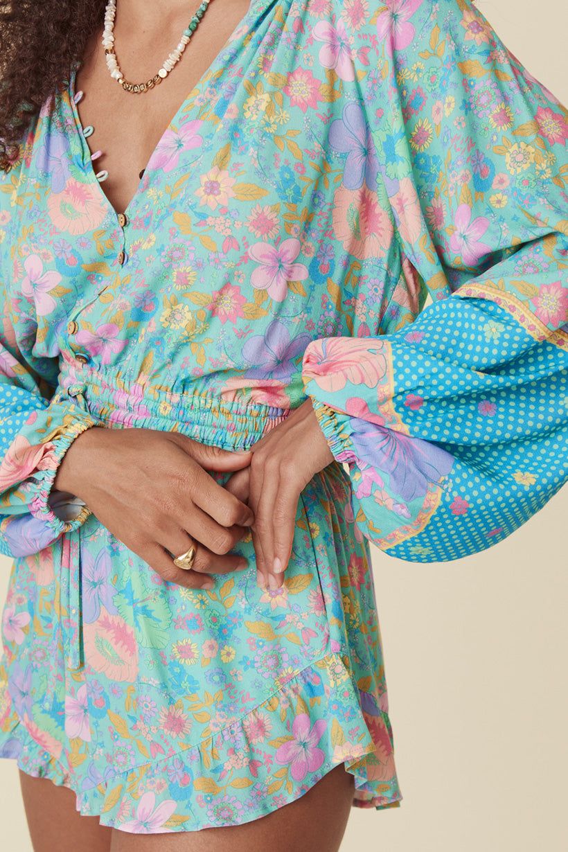 Hibiscus Lane Romper sold by Spell product image thumbnail 4