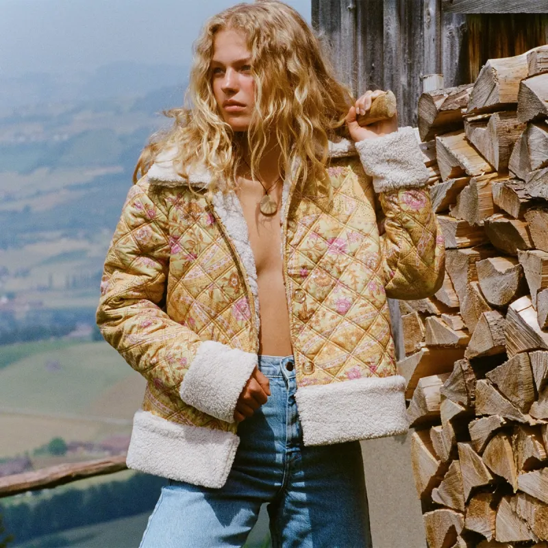 Belladonna Reversible Shearling Jacket sold by Spell