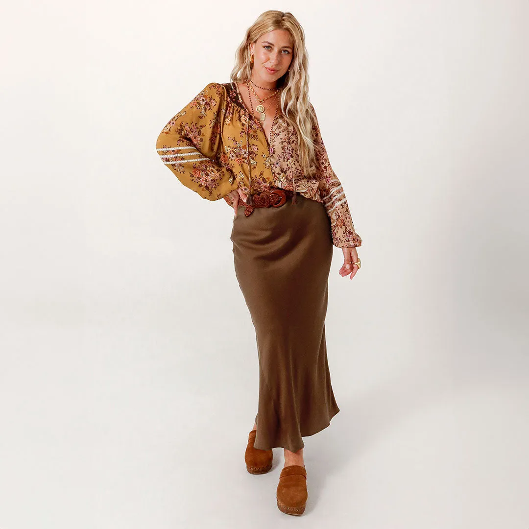 Saint Lucia Bias Skirt sold by Spell