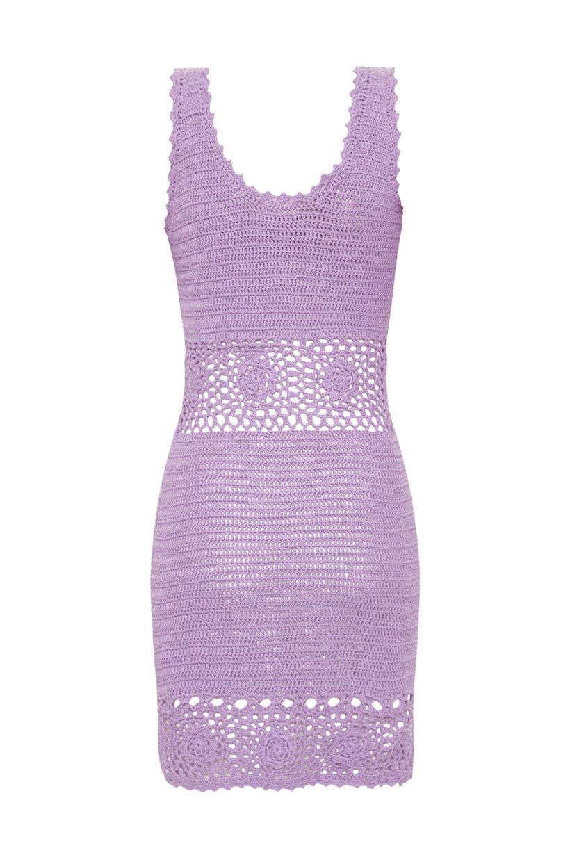 Iluka Crochet Mini Dress sold by Spell product image thumbnail 11