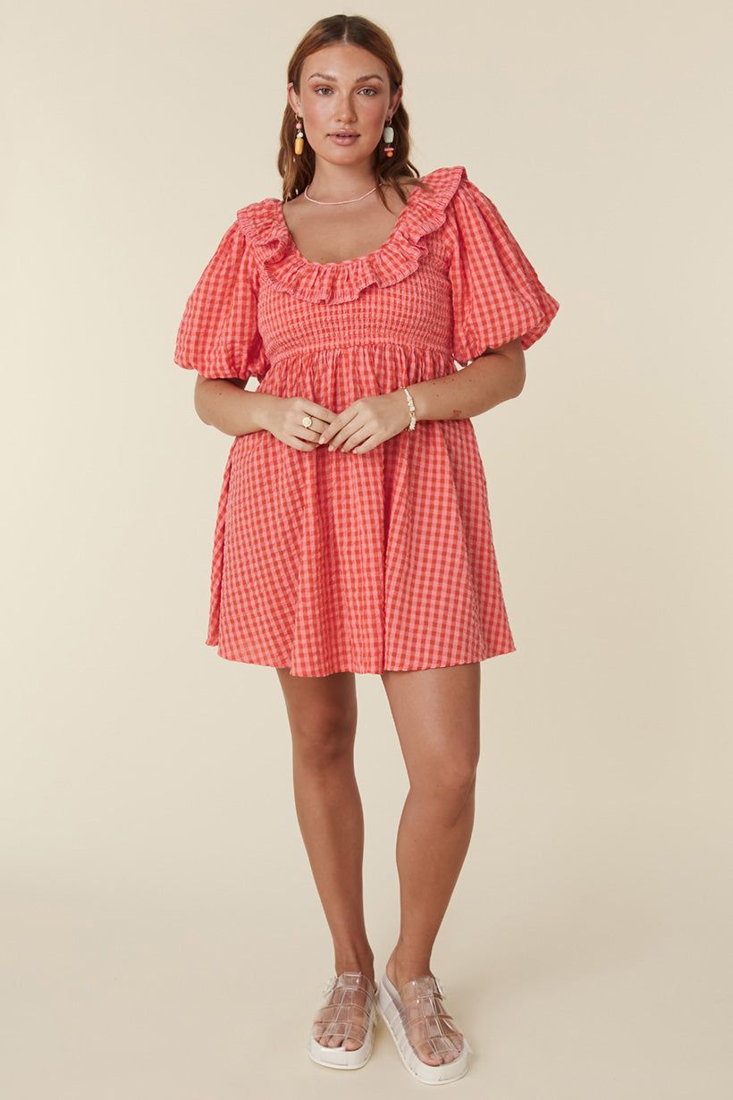 Strawberry Fields Mini Dress sold by Spell product image thumbnail 3