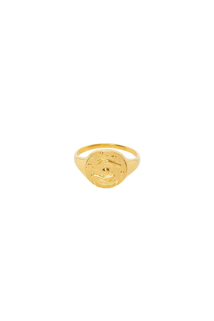 Gemini Stargazer Zodiac Ring sold by Spell product image thumbnail 3