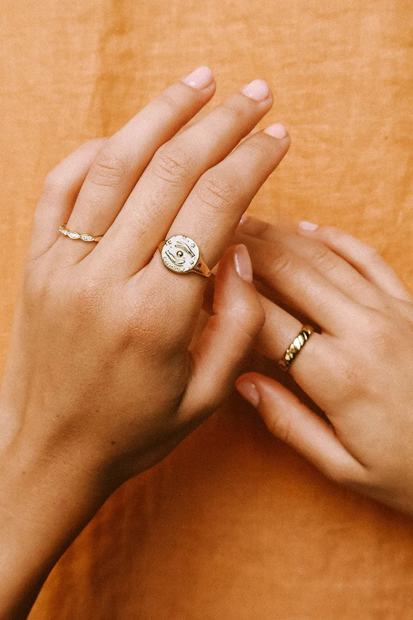 Gemini Stargazer Zodiac Ring sold by Spell product image thumbnail 2