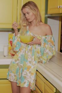 Lemonade Mini Dress sold by Spell