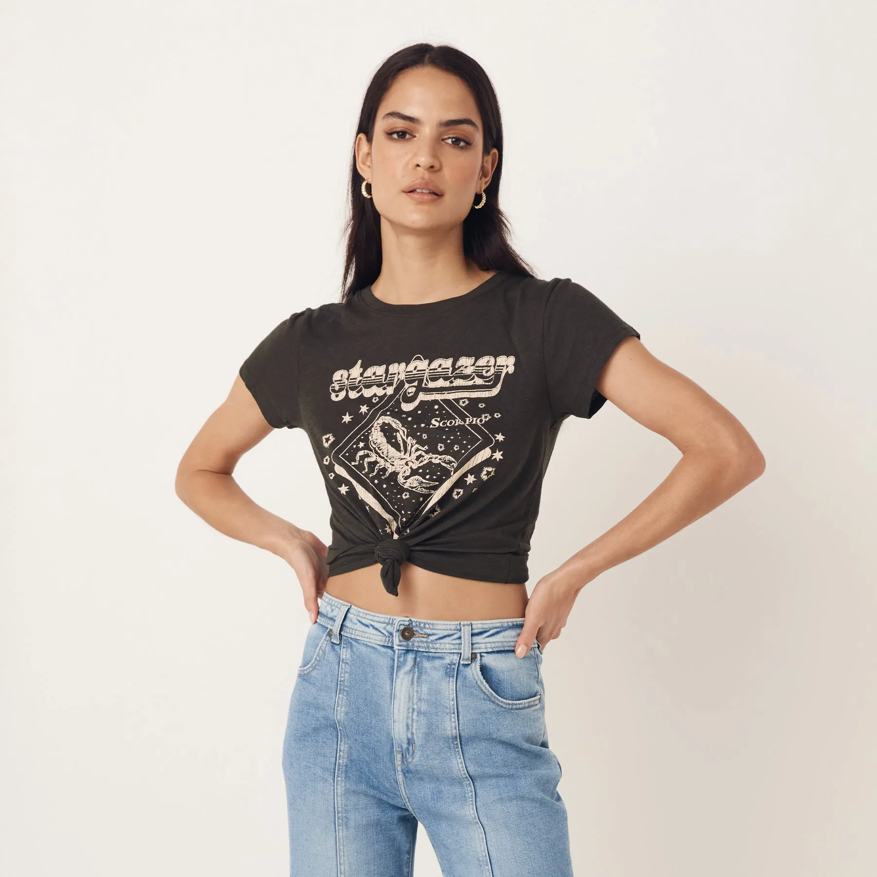 Scorpio Stargazer Tee sold by Spell