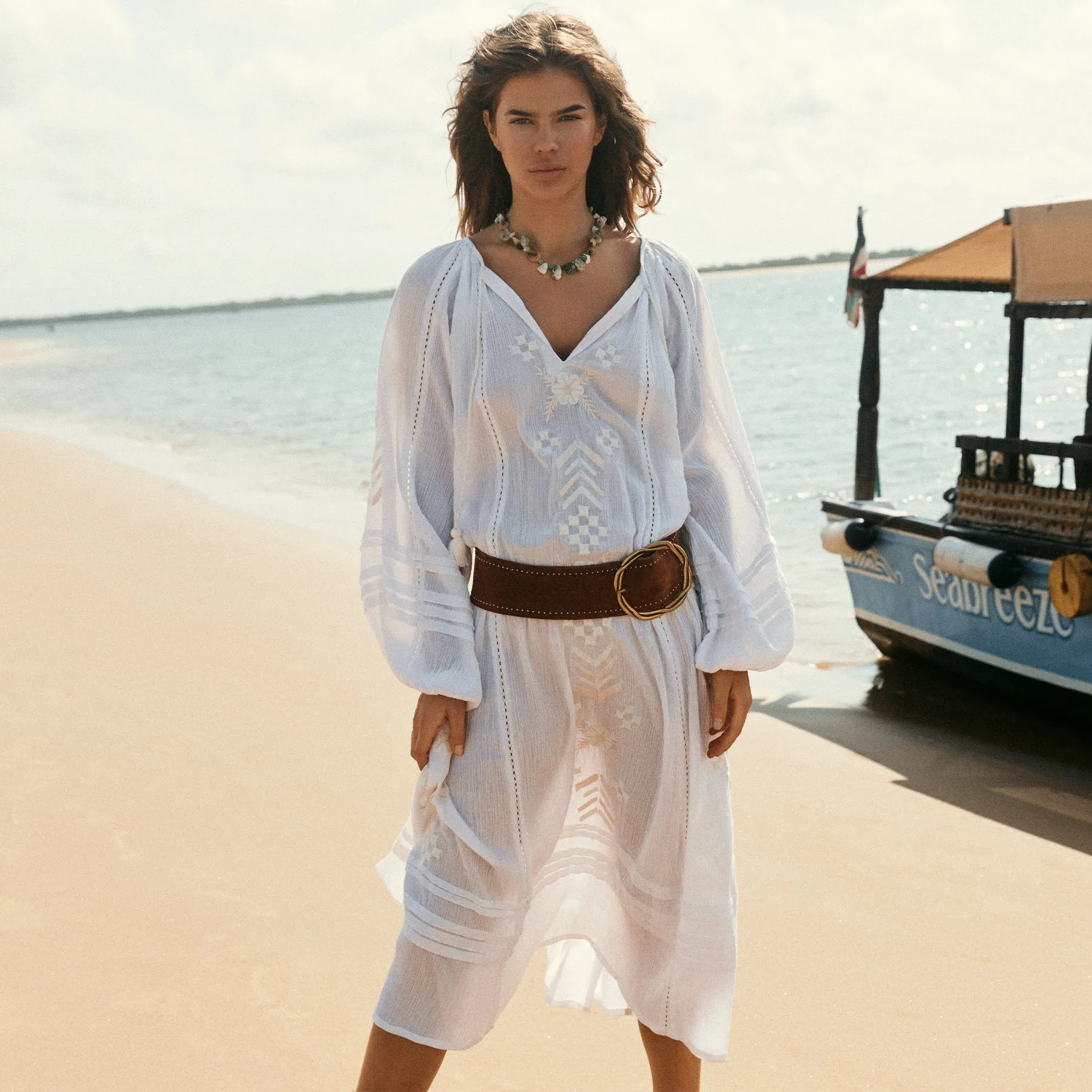 Sandbar Gown sold by Spell