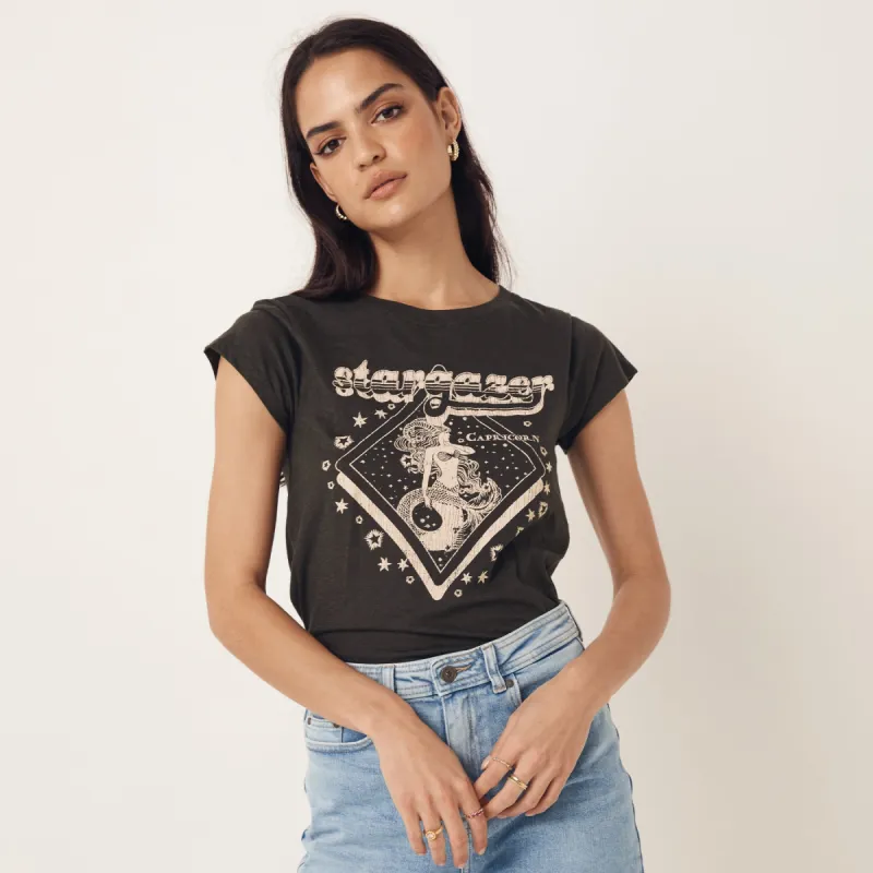 Capricorn Stargazer Tee sold by Spell