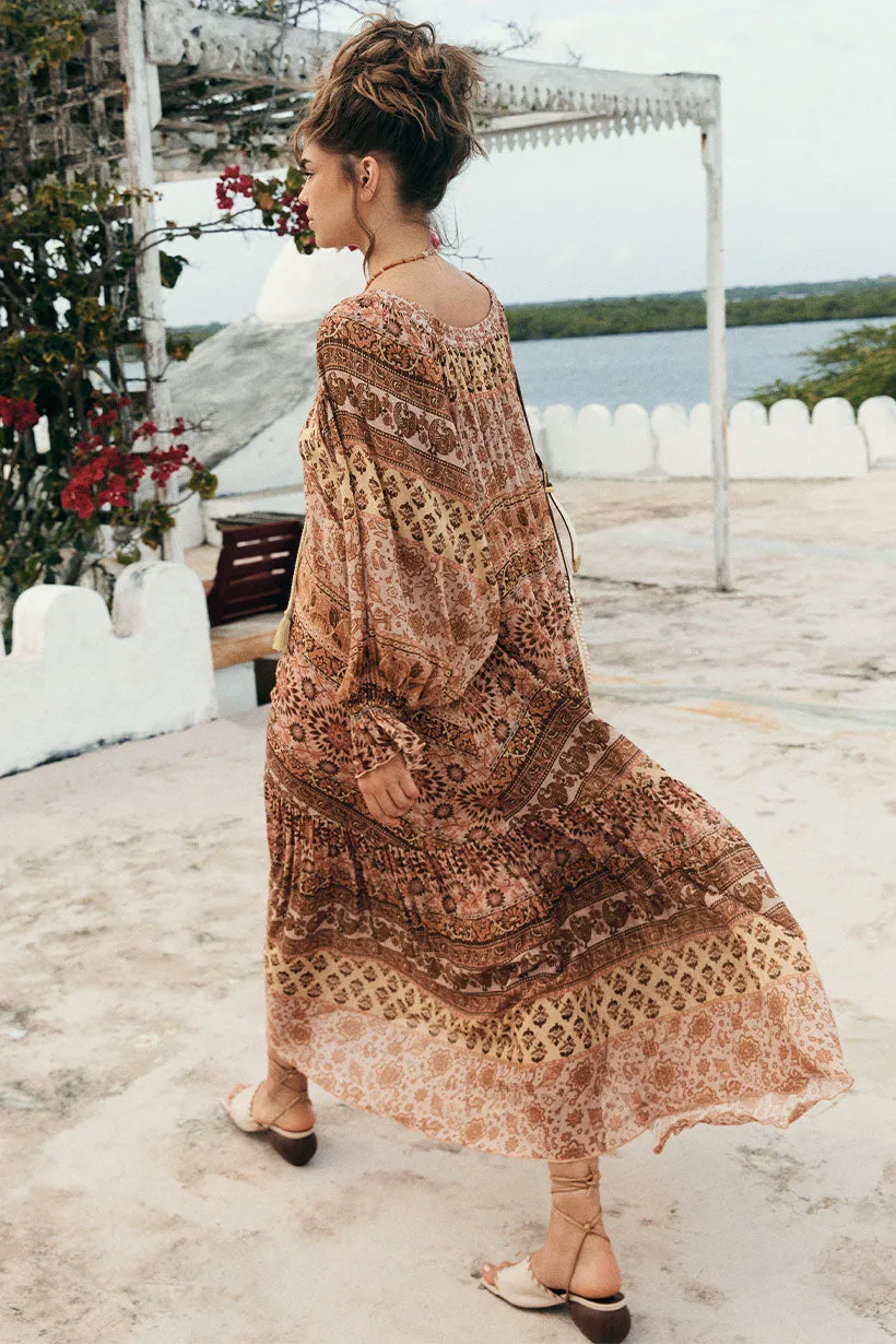 Lovers Beach Maxi Dress sold by Spell product image thumbnail 5