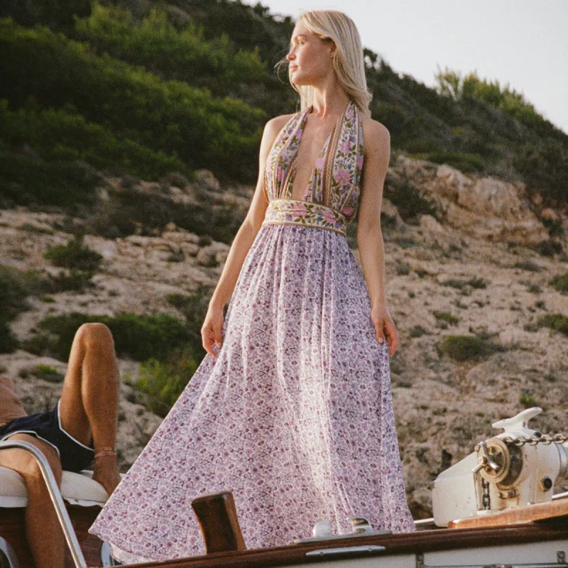 Sienna Halter Maxi Dress 🛍️ sold by Spell