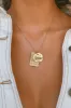 Leo Stargazer Zodiac Necklace sold by Spell