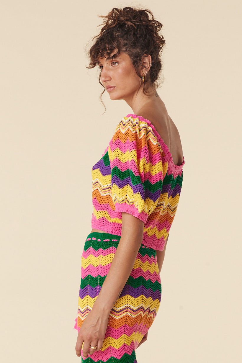 Ziggy Crochet Top sold by Spell product image thumbnail 4