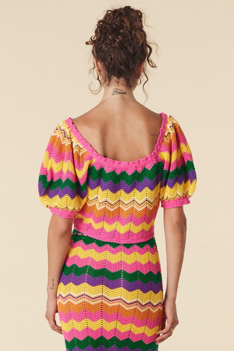 Ziggy Crochet Top sold by Spell product image thumbnail 5